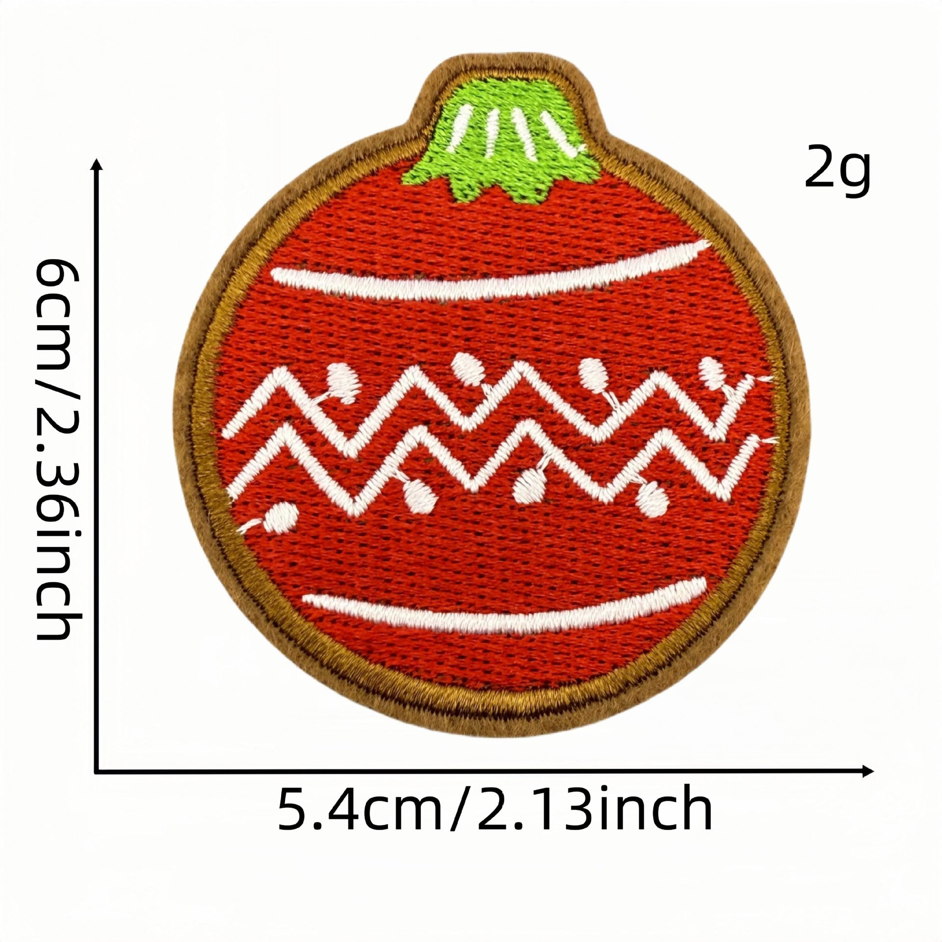 Wholesale Cartoon Christmas embroidery patch accessories ironing hot melt adhesive